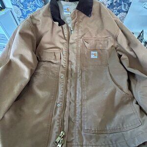 Mens carhartt insulated and fire resistant coat